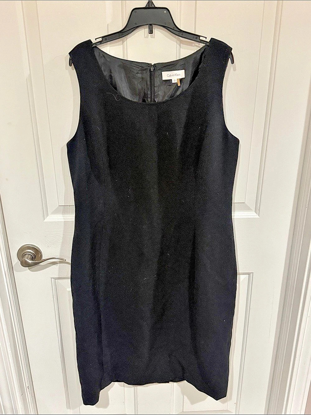 Calvin Klein Black Mini Dress Size 12 B38